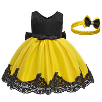 robe-courte-princesse-bleu-fille-pas-chere