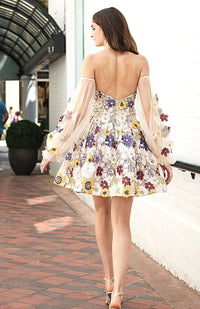 robe-dete-courte-fleurie
