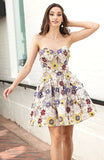 robe-dete-courte-fleurie