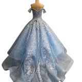 robe-de-bal-forme-princesse-longue