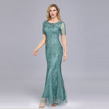 robe-de-bal-princesse-verte