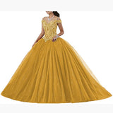 robe-de-couleur-or-princesse