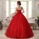 robe-de-mariee-princesse-paillette-rouge