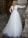 robe-de-mariee-avec-manche-grande-taille