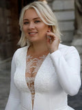 robe-de-mariee-avec-manche-grande-taille