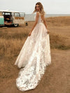 Robe de mariée bohème chic plage