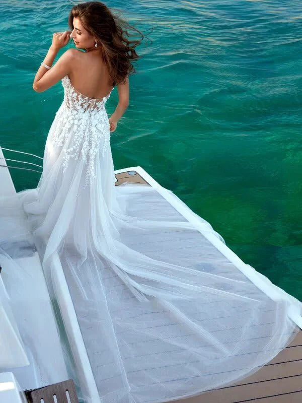 robe-de-mariee-boheme-chic-sans-bretelles