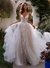 robe-de-mariee-champetre-en-dentelle-fleurie