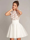 robe-de-mariee-champetre-courte