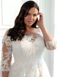 robe-de-mariee-champetre-femme-ronde