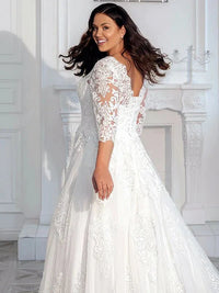 robe-de-mariee-champetre-grande-taille