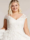 robe-de-mariee-romantique-pour-femme-ronde