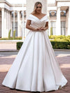 robe-de-mariee-en-satin-grande-taille