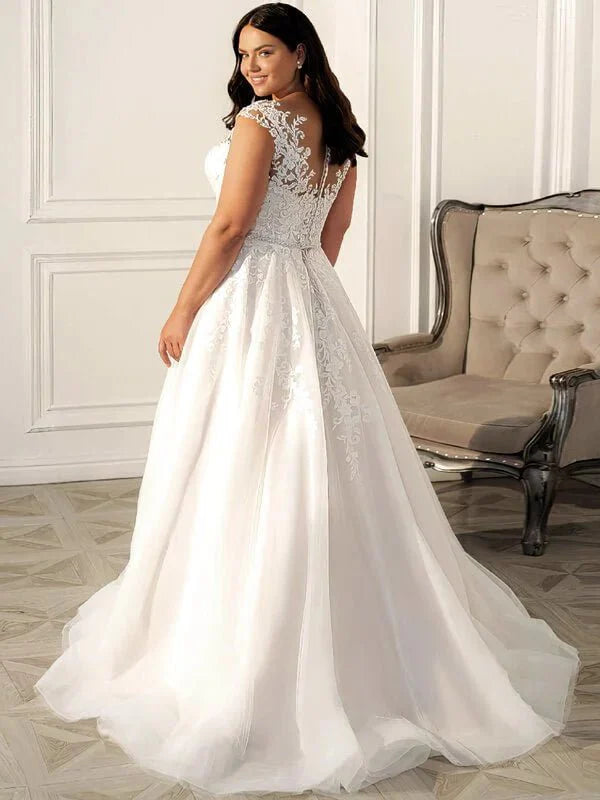 Robe de mariée femme ronde