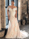 robe-de-mariee-femme-ronde-dentelle