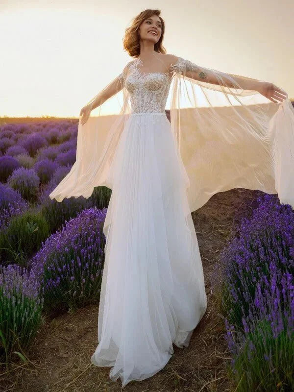 robe-de-mariee-fluide-champetre