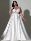 robe-de-mariee-grande-taille-elegance-satinee