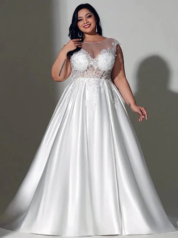 robe-de-mariee-grande-taille-elegance-satinee
