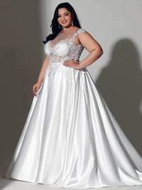 robe-de-mariee-grande-taille-elegance-satinee
