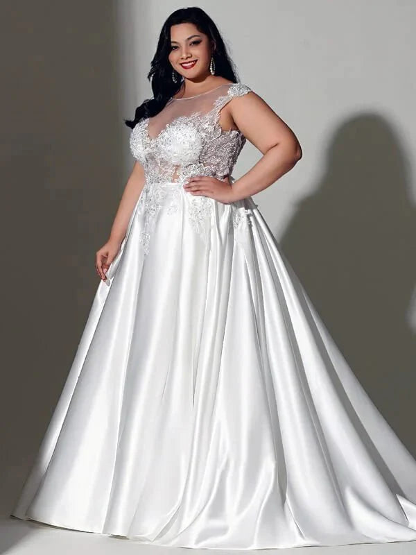 robe-de-mariee-grande-taille-elegance-satinee