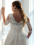 robe-de-mariee-grande-taille-champetre