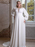 robe-de-mariee-grande-taille-mousseline