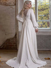 robe-de-mariee-grande-taille-mousseline