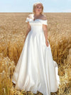 robe-de-mariee-grande-taille-satin