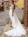 robe-de-mariee-longue-traine-femme-ronde