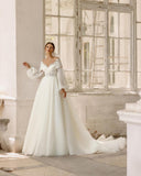 robe-de-mariee-princesse-manche-longue-dentelle