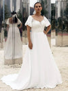 robe-de-mariee-mousseline-femme-ronde