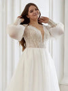 robe-de-mariee-organza-curvy