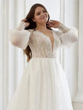 robe-de-mariee-organza-curvy