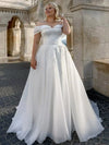 robe-de-mariee-organza-femme-ronde