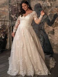 robe-de-mariee-pour-femme-ronde
