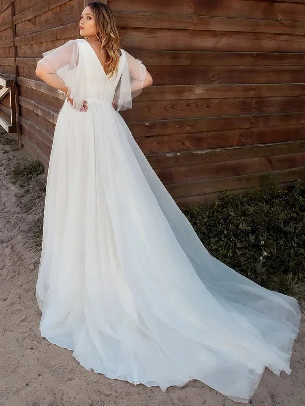 Robe de Mariée pour Femme Ronde 2019