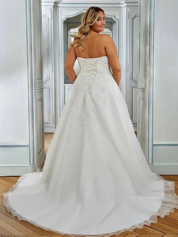 Robe de Mariée pour Ronde