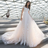 robe-de-mariee-princesse-avec-manche-courte