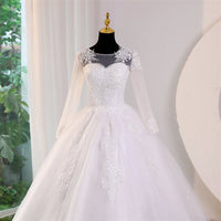 robe-de-mariee-princesse-manche-longue