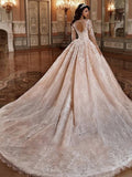 robe-de-mariee-princesse-manches-longues