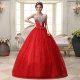 robe-de-mariee-princesse-paillette-rouge