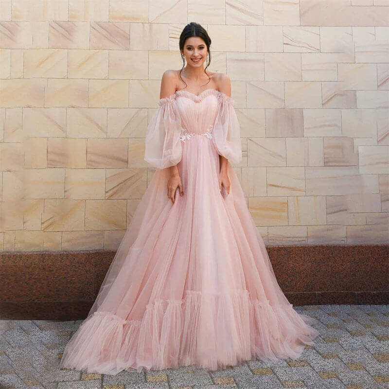 robe-de-mariee-rose-princesse-1