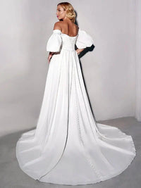robe-de-mariee-satin-col-bateau