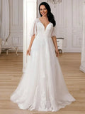 robe-de-mariee-simple-pour-femme-ronde
