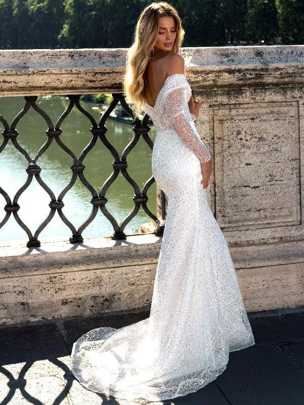 Robe de mariée sirène sexy