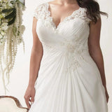 robe-de-mariee-trapeze-grande-taille
