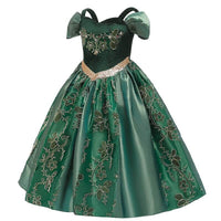 robe-de-princesse-verte-emeraude