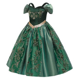 robe-de-princesse-verte-emeraude
