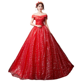 robe-de-princesse-pour-femme-voilee