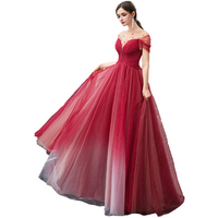 robe-de-princesse-rouge-bordeaux